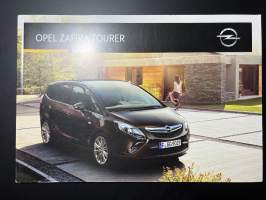 Opel Zafira Tourer 2015 -myyntiesite / sales brochure