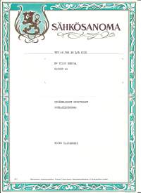 Sähkösanoma