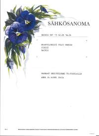 Sähkösanoma