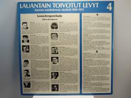 lp Lauantain toivotut levyt levy 4