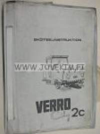 Verro City 2c -harjakone -skötselinstruktion