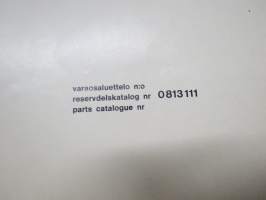 Sampo Rosenlew 410, 460 Leikkuupuimurit varaosaluettelo - Skördetröskorna reservdelskatalog - Combines parts list