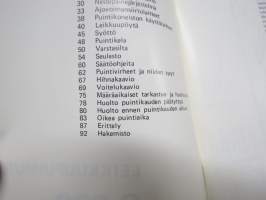 Volvo S 830 Leikkuupuimuri nr 87814- käyttöohjekirja