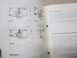 SAF - Arne Stara Ky - Palvelu-, huolto- ja säätöohjeita akseleille sekä ilmajousitusmalleille AR-200/ARL-200, AR-112/113, AR211/212/213, AR-413/413.1