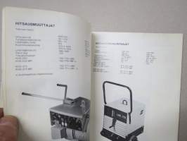 ESAB Hitsauslisäaineiden valintaopas 1975-76
