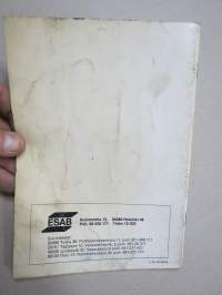 ESAB Hitsauslisäaineiden valintaopas 1975-76