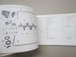 JF AV vognen (levitysvaunu) -Reservedelsliste / Ersatzteilliste / Spare parts list -varaosaluettelo