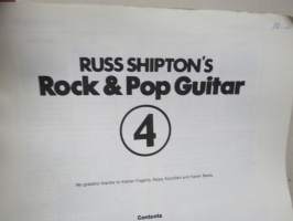Russ Shipton´s Rock &amp; Pop Guitar 4 -kitaransoiton oppikirja