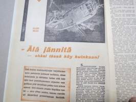 Apu 1955 nr 16, 16.4.1955, kansik. Audrey Hepburn, Teräksinen tervaskanto Juho Keinänen 97 vuotta Kuopio, Tähtisilmä-elokuvaa kuvaamassa, Sepänsälli Matti Haapala