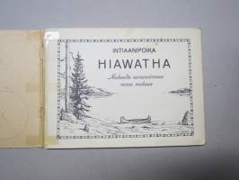 Intiaanipoika Hiawatha, kuvittanut R. Baer