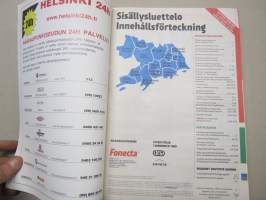 Helsinki 2010 Fonecta Puhelinluettelo - Telefonkatalog för Helsingforsregionen