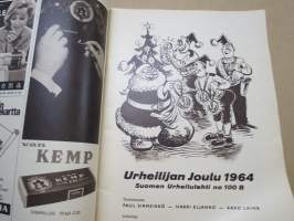 Urheilijan Joulu 1964 - Suomen Urheilulehti nr 100 B