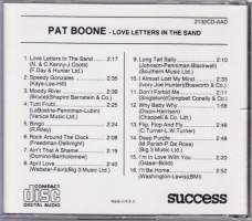 CD - Pat Boone - Love Letters in the Sand. 2132CD-AAD