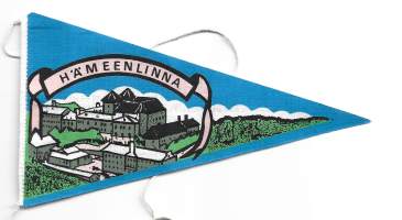 Hämeenlinna - matkailuviiri  viiri n 10x15 cm