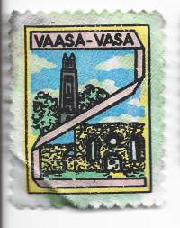 Vaasa - matkailumerkki hihamerkki