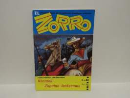 El Zorro N:o 9 / 1962 - Kenraali Zapatan lankeemus