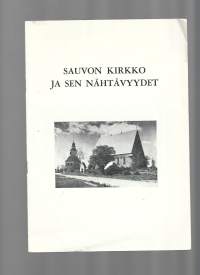 Sauvon kirkko ja sen nähtävyydet  1958 - matkailuesite