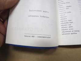 Ford autosanasto englanti-suomi