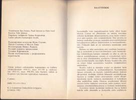 Ystävyyttä laulu soi - Pesni družby-laulukirja, vahvaa propagandistista laulumusiikkia nuotteineen, 1982. Suomeksi ja venäjäksi