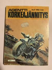 Agentti Korkeajännitys 1981 nr 9 - Merten ruoska