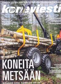 Koneviesti 2022 N:o 17. Koneita metsään: Biojack 330H, Kobelco SK 140
