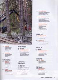 Koneviesti 2022 N:o 17. Koneita metsään: Biojack 330H, Kobelco SK 140