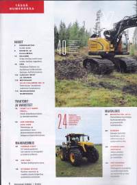 Koneviesti 2022 N:o 16. Ajossa JCB 150X ja Yanmar VI057 - Esittelyssä Hyundai HX145 - Täyttövaunun kunnostus kierrätysosilla