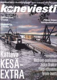 Koneviesti 2022 N:o 10. Hitsauksen alkeet - Tarmo-kantojyrsin - Asiaa renkaista - Claas Terra Trac - Valtran uusi Q-sarja