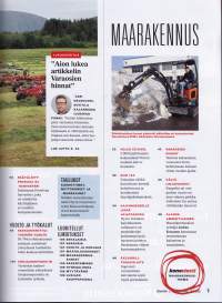 Koneviesti 2022 N:o 6 . Asiaa kaivinkoneista: Volvo EC300EL -kaivinkone: 2000 tunnin kokemukset - Seitsemän karhotinta vertailussa