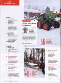 Koneviesti 2022 N:o 4. -140 sivua! - Kokeilussa juontokoura vinssillä - Biokaasua maatilalta - Käytetty kone: Deutz-Fahr Agrothon