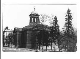 Helsinki vanha  kirkko   - paikkakuntakortti, kirkkopostikortti  kirkkokortti  kulkematon