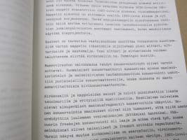 Turun Tuomiokirkko - Korjaustyöt 1976-1979 - selostus korjaustöistä &amp; täydellinen luettelo töihin osallistuneista