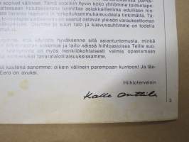 Hiihtäjän opas - Eero Mäntyranta - Anttila -postimyyntitavaratalon kuntovalmennus- ja urheiluvälineopas