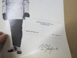Hiihtäjän opas - Eero Mäntyranta - Anttila -postimyyntitavaratalon kuntovalmennus- ja urheiluvälineopas