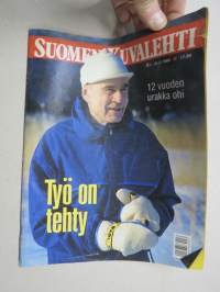 Suomen Kuvalehti 1994 nr 8, 25.2.1994, Mauno Koivisto 12 vuoden urakka ohi - Työ on tehty