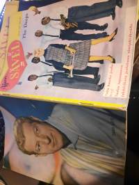 Ajan Sävel 49/1961. takakansi Danny Kaye, väriliite Tony Curtis, The Deeps