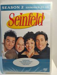 dvd Seinfeld kausi 2 jaksot 11-13 uusi