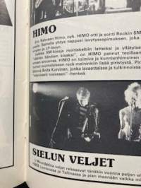 Provinssirock 7.&amp;8.6.1986 ohjelmalehti.