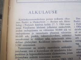 Suomen pankit ja osakeyhtiöt 1965 Banker och aktiebolag i Finland