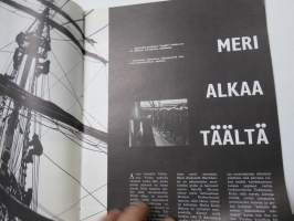 Neuvostoliitto Tänään 1964 nr 18, Tallinnan merikoulu, Ajattelevat koneet, Moskovalaisten juomavesi, Palkat kollektiivitiloilla, Napaseudun arkea, Venäläiset helmet