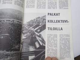 Neuvostoliitto Tänään 1964 nr 18, Tallinnan merikoulu, Ajattelevat koneet, Moskovalaisten juomavesi, Palkat kollektiivitiloilla, Napaseudun arkea, Venäläiset helmet