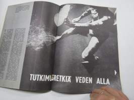 Neuvostoliitto Tänään 1964 nr 18, Tallinnan merikoulu, Ajattelevat koneet, Moskovalaisten juomavesi, Palkat kollektiivitiloilla, Napaseudun arkea, Venäläiset helmet