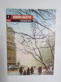 Neuvostoliitto Tänään 1965 nr 1, A.I. Mikojan Suomessa, Moskovan kaupunkineuvosto, Neuvostoliiton rautatiet, Hitleriläisten rikollisten täytyy saada rangaistus, ym.