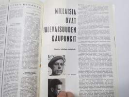 Neuvostoliitto Tänään 1965 nr 2, Selluloosaa Vytshegdasta, ASKO esitteli kalusteita Moskovassa, Kun kalastaj tulee vanhaksi, Tulevaisuuden kaupungit, Plastiikkakir