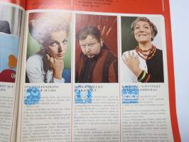 Jaana 1970 nr 1 sis. mm. seur. artikkelit / kuvat / mainokset; Kansikuva Satu Östring, Mannekiinikuningatar Irene Karvola, Suksiiko Eero Mäntyranta eduskuntaan?,