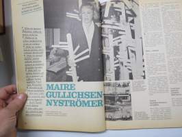 Jaana 1970 nr 1 sis. mm. seur. artikkelit / kuvat / mainokset; Kansikuva Satu Östring, Mannekiinikuningatar Irene Karvola, Suksiiko Eero Mäntyranta eduskuntaan?,