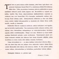 Aleksis Kivi - elokuvakertomus. Suomi-Filmi Oy:n valmistaman &quot;Minä elän&quot; -elokuvan mukaan, 1946.