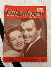 Viikonloppu 1961 nr 42 -ajanvietelehti -magazine