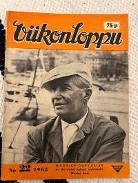 Viikonloppu 1962 nr 22 -ajanvietelehti -magazine