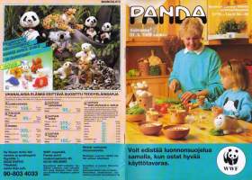 Panda - Maailman Luonnon Säätiön (WWF) postimyyntiluettelo Syys-Talvi 1988-89. Voimassa 31.3.1989 saakka